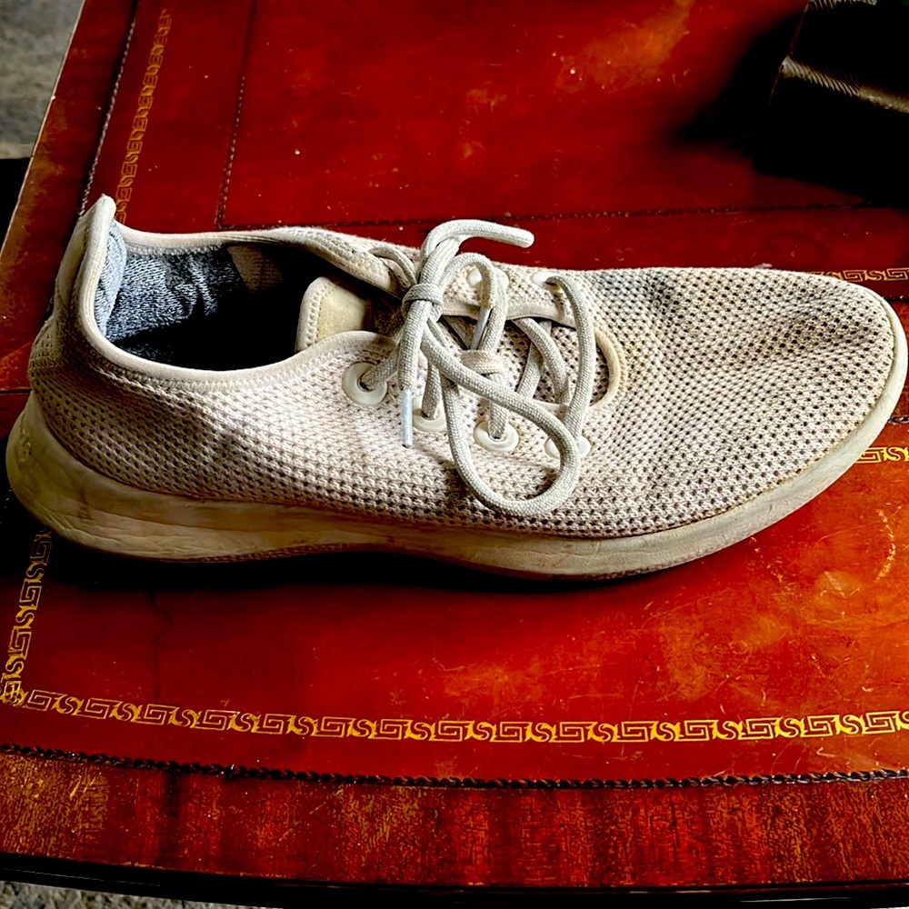 White Allbird Tree Runner Size 11